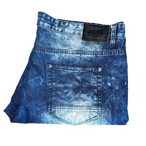 SouthPole Authentic Collection Distressed Bleached Blue Jeans‎ Y2K Size: 42/34